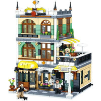 Thumbnail for Building Blocks MOC Creator Expert City Rome Restaurant Bricks Toy - 1
