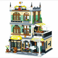 Thumbnail for Building Blocks MOC Creator Expert City Rome Restaurant Bricks Toy - 5