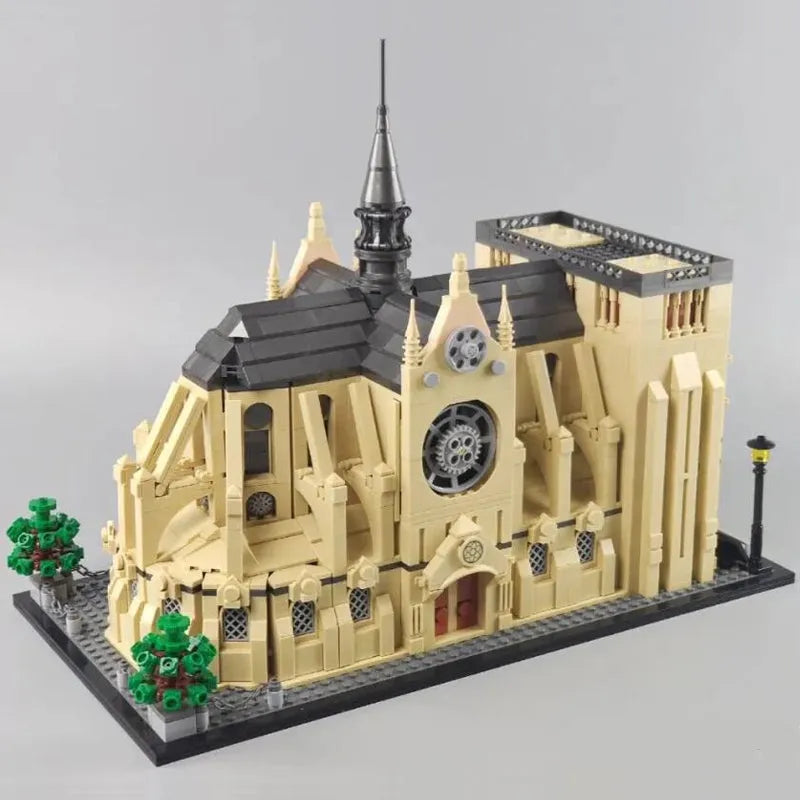 Building Blocks MOC Creator Expert Notre Dame Paris Cathedral Bricks Toy 0964 Construction Set Toys - 11