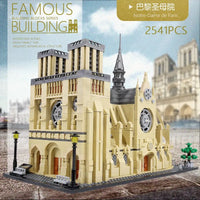 Thumbnail for Building Blocks MOC Creator Expert Notre Dame Paris Cathedral Bricks Toy 0964 - 13