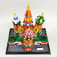 Thumbnail for Building Blocks MOC Creator Expert Saint Basil’s Cathedral Bricks Toy - 13