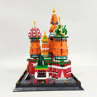 Thumbnail for Building Blocks MOC Creator Expert Saint Basil’s Cathedral Bricks Toy - 12