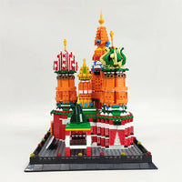 Thumbnail for Building Blocks MOC Creator Expert Saint Basil’s Cathedral Bricks Toy Construction Set Toys - 12