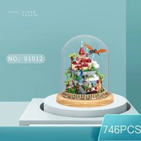 Thumbnail for Building Blocks MOC Dream Cloud Castle MINI Bricks Toys 01012 - 2