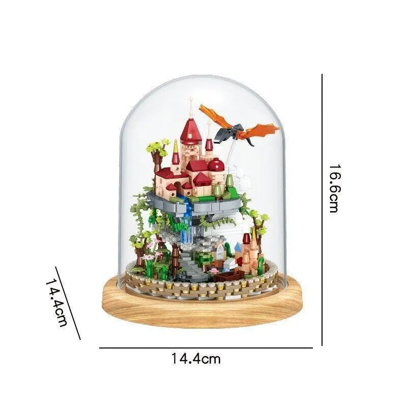Building Blocks MOC Dream Cloud Castle MINI Bricks Toys 01012 Construction Set Toys - 3