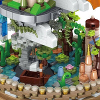 Thumbnail for Building Blocks MOC Dream Cloud Castle MINI Bricks Toys 01012 - 6