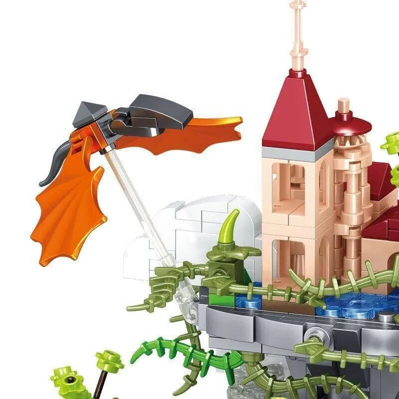 Building Blocks MOC Dream Cloud Castle MINI Bricks Toys 01012 Construction Set Toys - 5