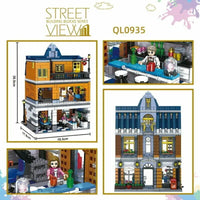 Thumbnail for Building Blocks MOC Expert Creator City Hill Tavern Bricks Toy 0935 - 10