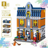 Thumbnail for Building Blocks MOC Expert Creator City Hill Tavern Bricks Toy 0935 - 2