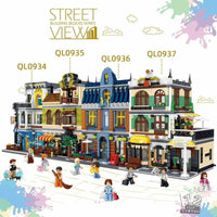 Thumbnail for Building Blocks MOC Expert Creator City Hill Tavern Bricks Toy 0935 Construction Set Toys - 9