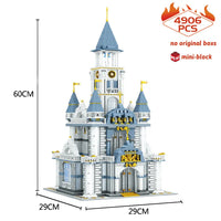 Thumbnail for Building Blocks MOC Expert The Tower Of Lingling MINI Bricks Toy - 4