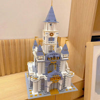 Thumbnail for Building Blocks MOC Expert The Tower Of Lingling MINI Bricks Toy - 10