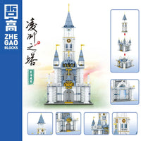 Thumbnail for Building Blocks MOC Expert The Tower Of Lingling MINI Bricks Toy - 2