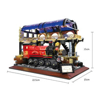 Thumbnail for Building Blocks MOC Harry Potter Magic Railway Train Station MINI Bricks Toys - 1