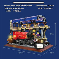 Thumbnail for Building Blocks MOC Harry Potter Magic Railway Train Station MINI Bricks Toys Construction Set Toys - 5