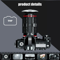 Bricks Block Camera MOC Idea Digital Photo Camera Building Blocks Toy 00849