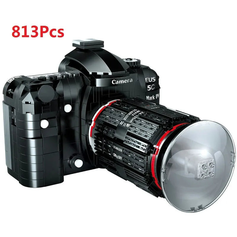 Building Blocks MOC Idea Digital Photo Camera MINI Bricks Toy 00849 - 6
