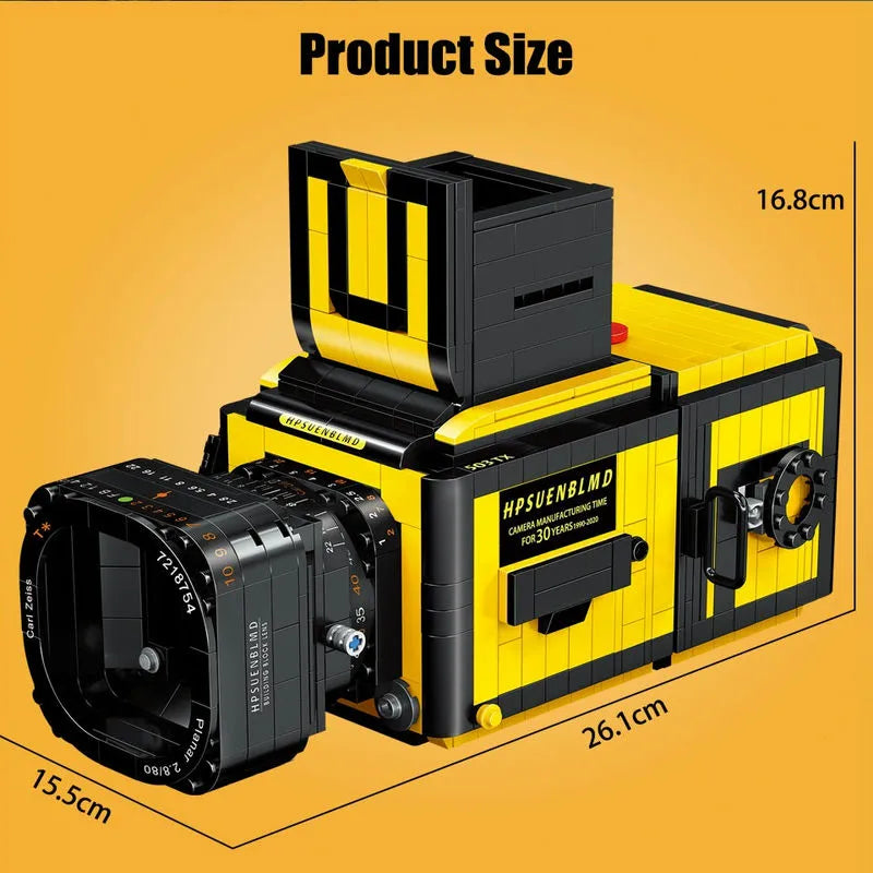 Bricks Block Camera MOC Idea Digital Video Camera Building Blocks Toy