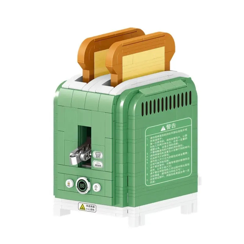 Building Blocks MOC Ideas Bread Machine City MINI Bricks Toy Construction Set Toys - 2