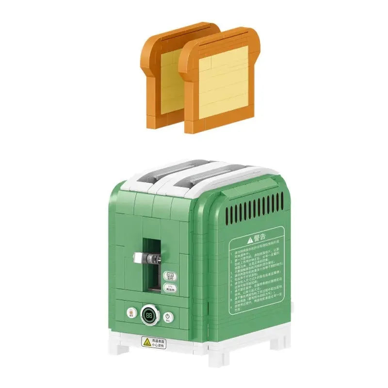 Building Blocks MOC Ideas Bread Machine City MINI Bricks Toy Construction Set Toys - 3