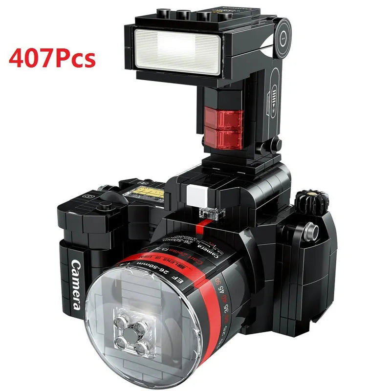 Building Blocks MOC Ideas Digital Camera MINI Bricks Toy 00845 - 7