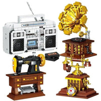 Thumbnail for Building Blocks MOC Ideas Retro Telephone MINI Bricks Toys 00939 - 5