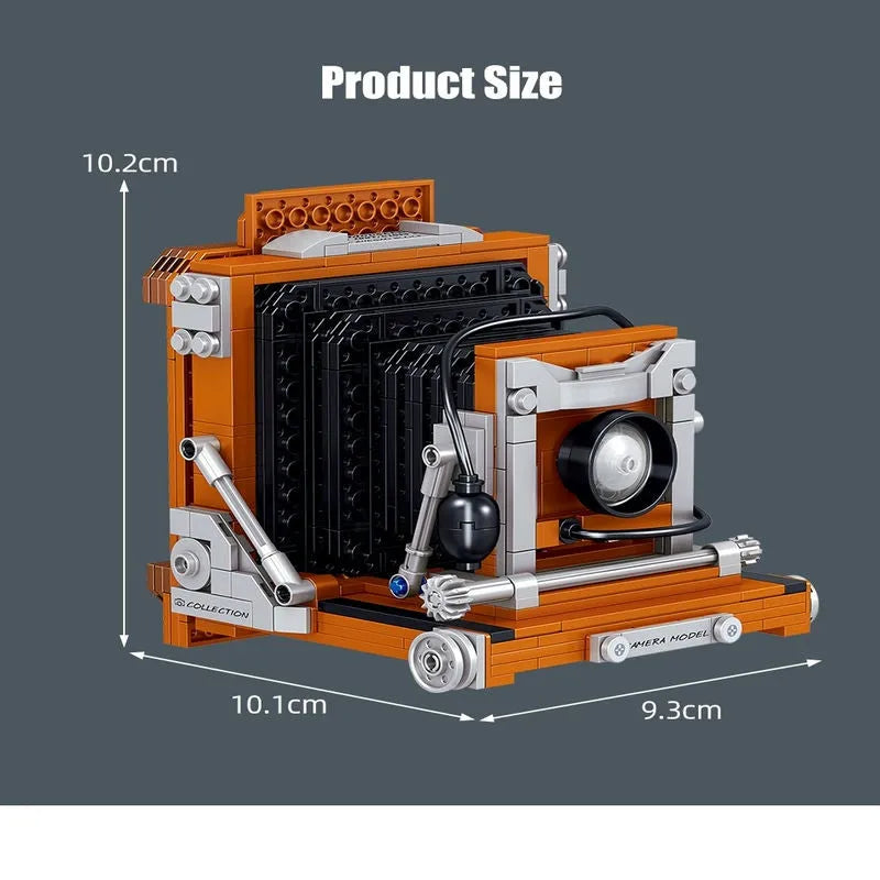 Building Blocks MOC Ideas Vintage Digital Camera MINI Bricks Toys - 12