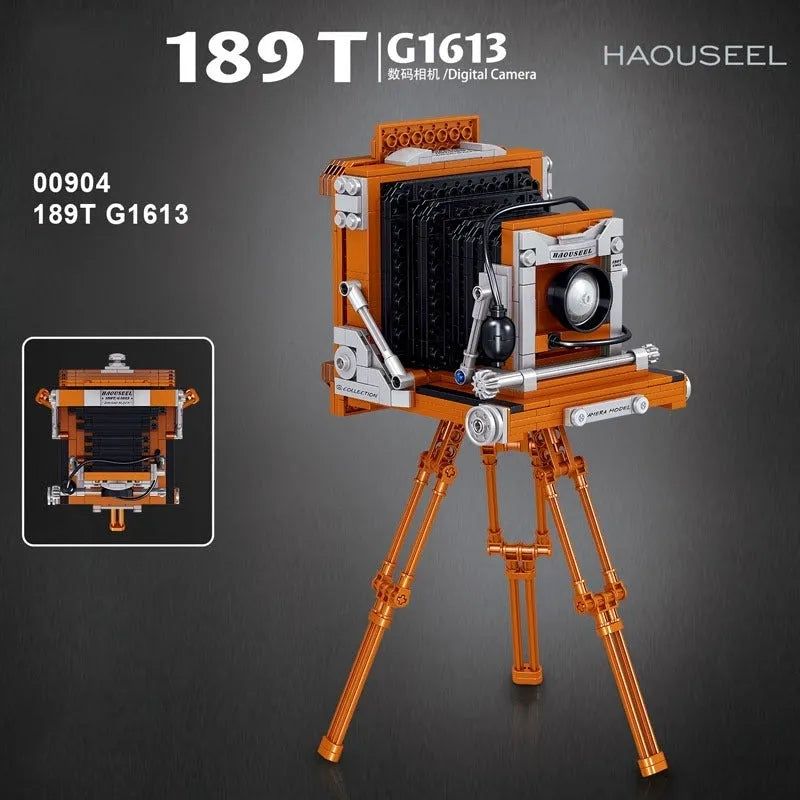 Building Blocks MOC Ideas Vintage Digital Camera MINI Bricks Toys - 8