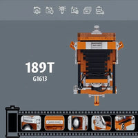 Thumbnail for Building Blocks MOC Ideas Vintage Digital Camera MINI Bricks Toys - 9
