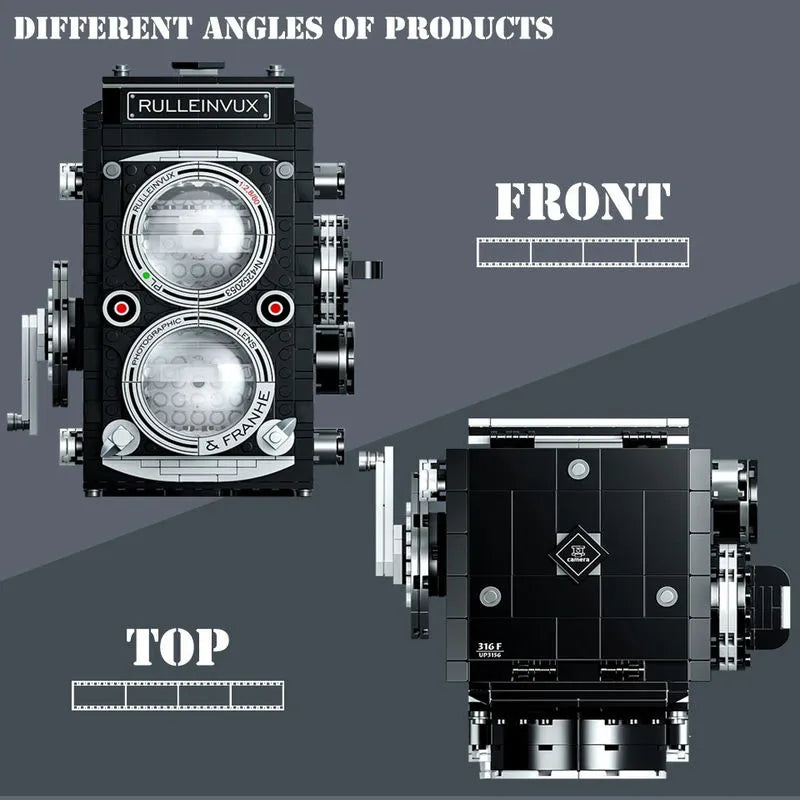 Camera Building Blocks MOC Ideas Vintage Digital Retro Camera Building Blocks