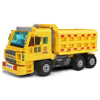 Thumbnail for Building Blocks MOC Mini City Heavy Dump Car Truck Bricks Kids Toys Construction Set Toys - 8