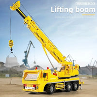 Thumbnail for Building Blocks MOC Mini City Mobile Crane Truck Bricks Toys - 2