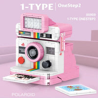 Thumbnail for Building Blocks MOC Rainbow Instant Photo Camera MINI Bricks Toys - 3