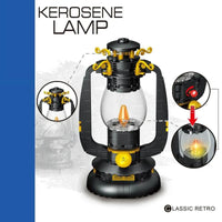 Thumbnail for Building Blocks MOC Retro Classic Kerosene Lamp MINI Bricks Model Toys Construction Set Toys - 5