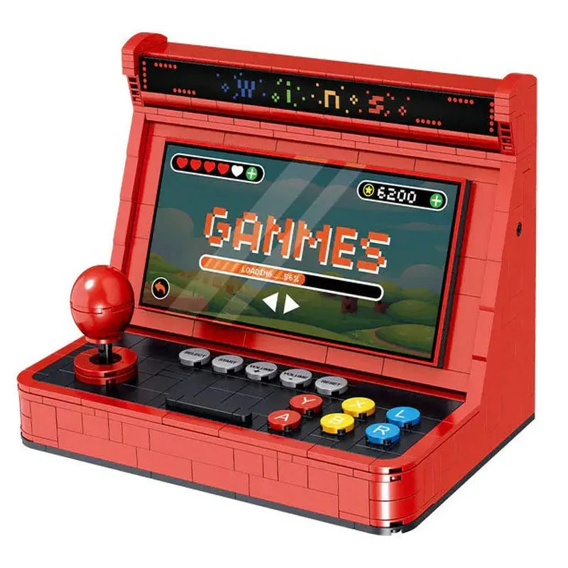 Building Blocks MOC Retro Game Console MINI Bricks Gaming Toy 01026 Construction Set Toys - 1