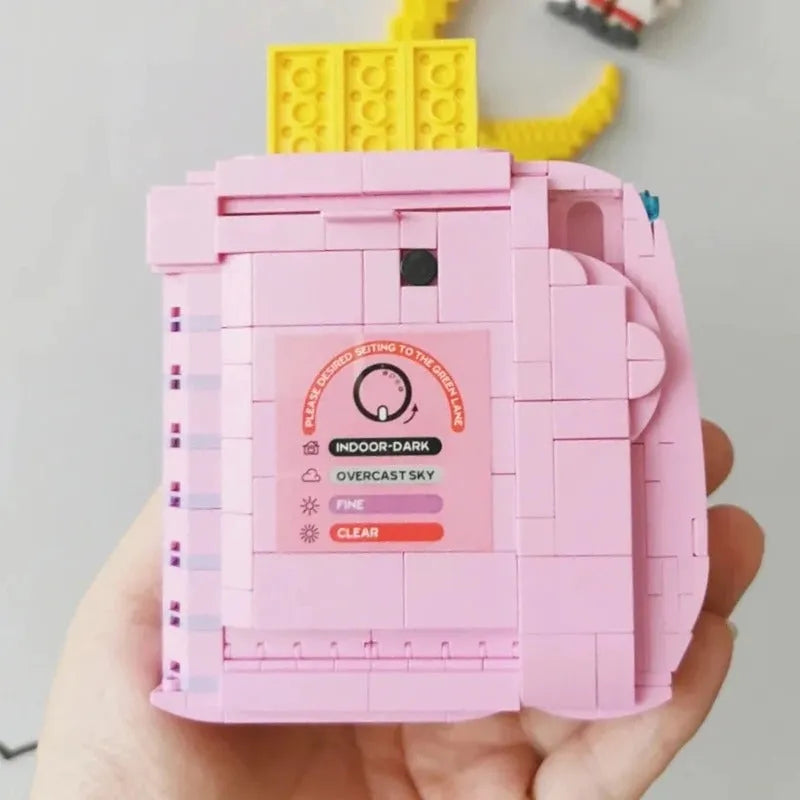 Building Blocks MOC Retro Instant Photo Camera MINI Bricks Toy - 9