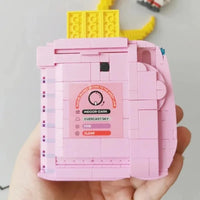 Thumbnail for Building Blocks MOC Retro Instant Photo Camera MINI Bricks Toy - 9