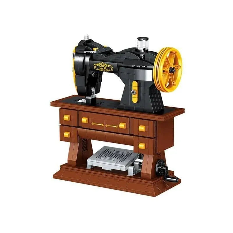 Building Blocks MOC Retro Sewing Machine MINI Bricks Toy 00936 - 1