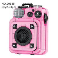 Thumbnail for Building Blocks MOC Retro Sound System MINI Bricks Toys 00985 Construction Set Toys - 1