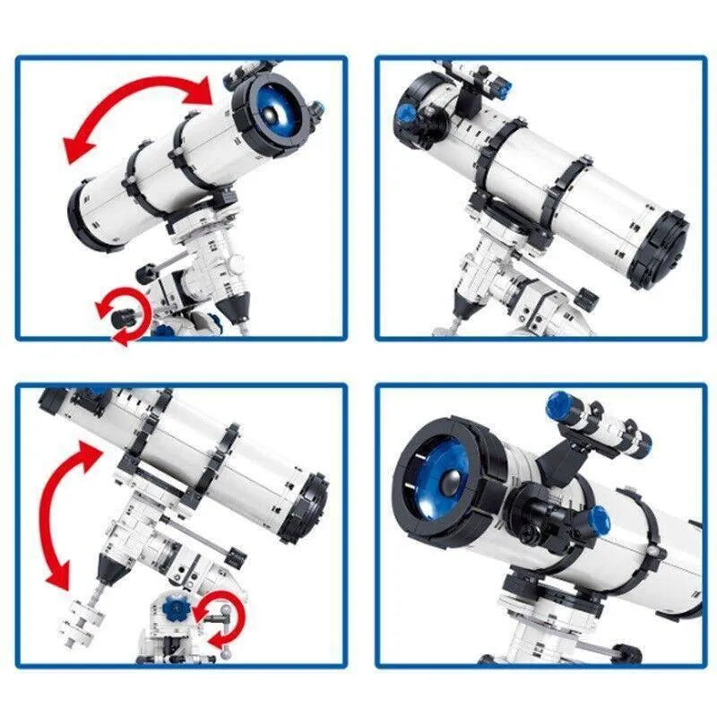 Building Blocks MOC The Aerospace Telescope MINI Bricks Toys - 7