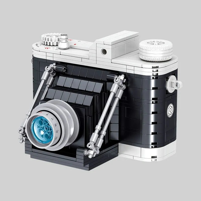 Camera Building Blocks MOC Vintage SLR Digital Camera Building Blocks Toy 00905