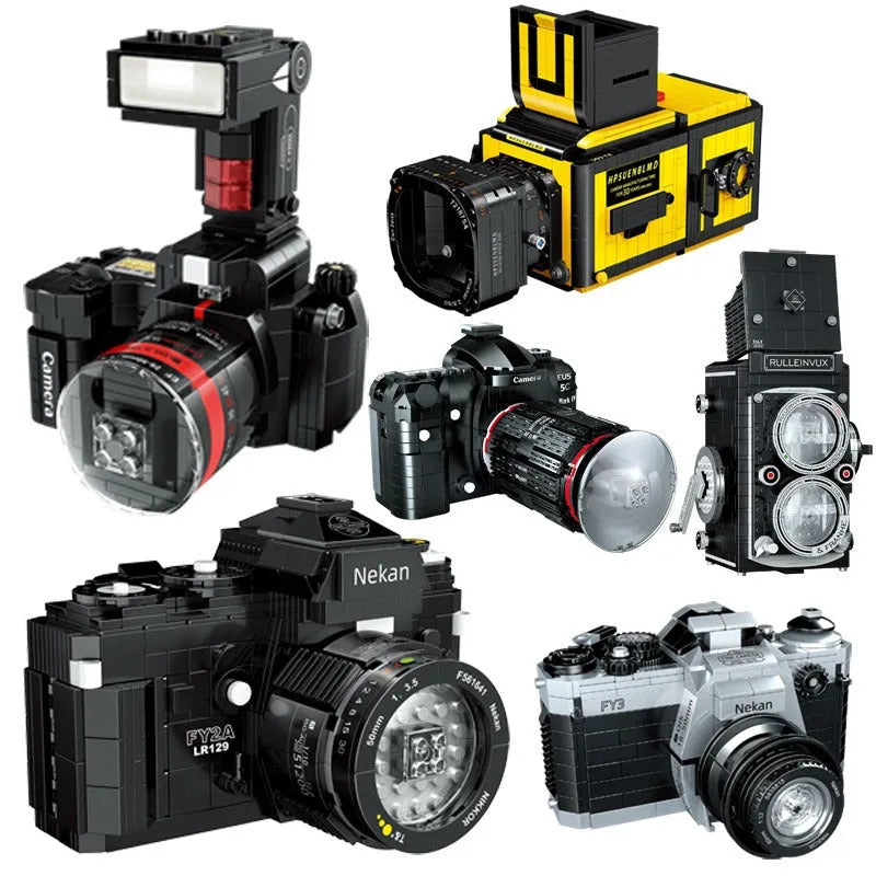Camera Building Blocks Retro Digital Video Camera Building Blocks 00907