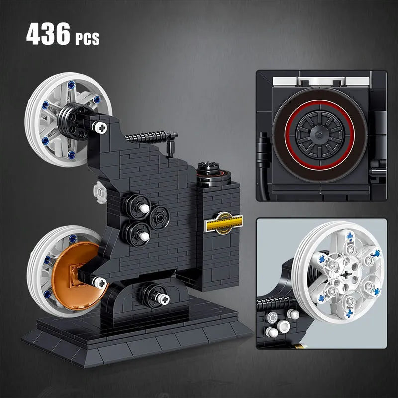 Building Blocks Retro Digital Video Camera MINI Bricks Toys 00907 Construction Set Toys - 7