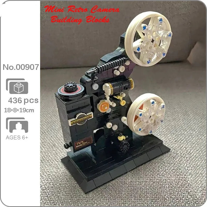 Camera Building Blocks Retro Digital Video Camera Building Blocks 00907