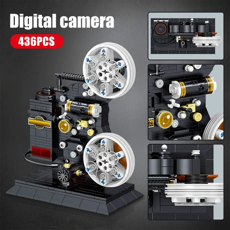 Building Blocks Retro Digital Video Camera MINI Bricks Toys 00907 Construction Set Toys - 6