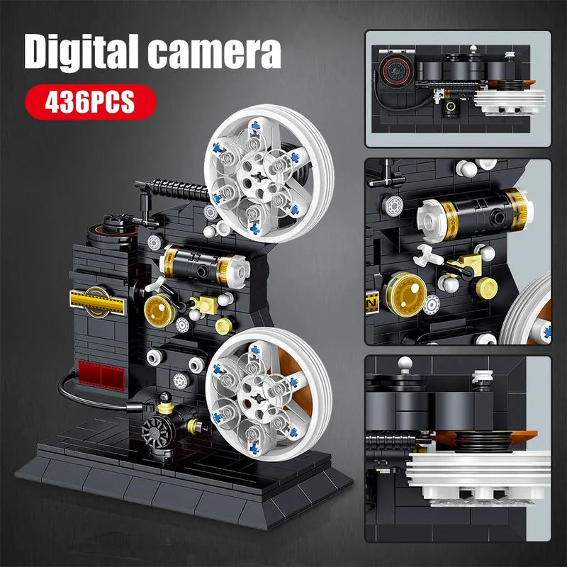 Building Blocks Retro Digital Video Camera MINI Bricks Toys 00907 - 6