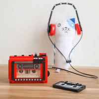 Thumbnail for Building Blocks Retro Red Tape Recorder MINI Bricks Toys 00989 Construction Set Toys - 8