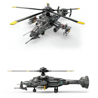 Thumbnail for Building Blocks Technic MOC Science Fiction Firewolf Attack Helicopter Bricks Toy - 5