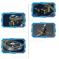 Thumbnail for Building Blocks Technic MOC Science Fiction Ghost Attack Helicopter Bricks Toys Construction Set Toys - 4