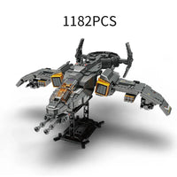 Thumbnail for Building Blocks Technic MOC Science Fiction Phantom Attack Aircraft Bricks Toys Construction Set Toys - 1